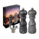Peugeot Graphite Light Paris USelect Duo Pfeffer- und Salzmühle 18 cm mit Trichter