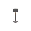 Blomus Farol Mini Mobile LED-Leuchte Warm Gray