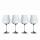 Nachtmann Tastes Good Gin & Tonic-Glas mit Glastrinkhalm 4er Set