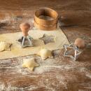 Marcato Biscottini Ausstecher-Set Stern & Blume