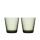 Iittala Kartio Glas Tannengrün 2er Set 210 ml