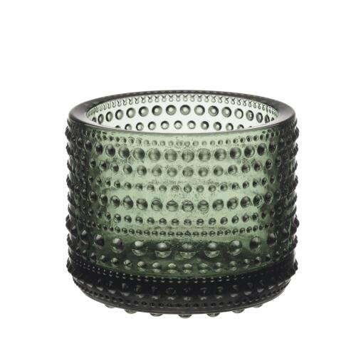 Iittala Kastehelmi Teelichthalter Tannengrün 6,4 cm