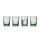 Lyngby Glas Vienna Wasserglas Grün 4er Set