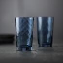 Lyngby Glas Vienna Highballglas Blau 4er Set
