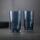 Lyngby Glas Vienna Highballglas Blau 4er Set