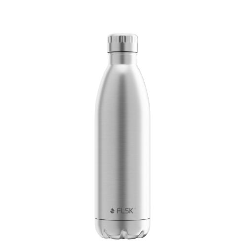FLSK Trinkflasche Edelstahl Gebürstet 750 ml