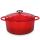 Küchenprofi Provence Bratentopf Rund Rot 24 cm