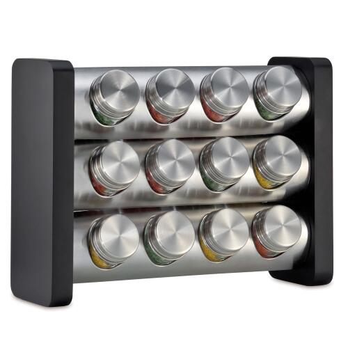 Küchenprofi Gewürzständer mit zwölf Gläsern