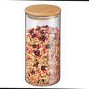 Zassenhaus Vorratsglas mit Holzdeckel 1300 ml