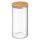 Zassenhaus Vorratsglas mit Holzdeckel 1300 ml