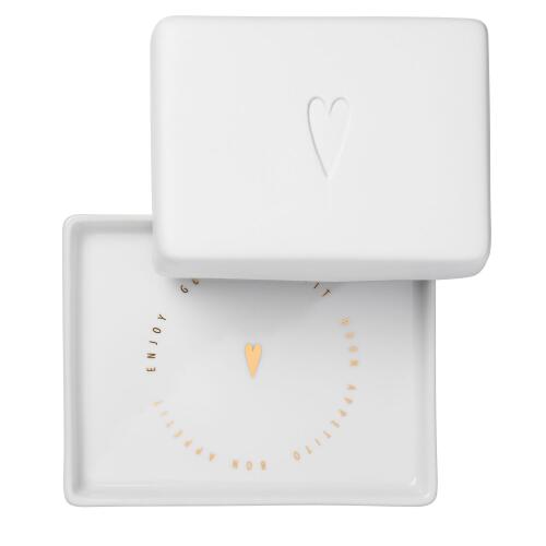 Räder Guten Appetit Butterdose Herz