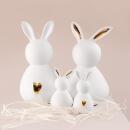Räder Ostern Porzellanhase Kleine Dame mit goldenen Ohren