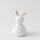Räder Ostern Porzellanhase Kleine Dame mit goldenen Ohren