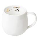 Räder Schneetag Tasse Hundeschlitten