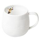 Räder Schneetag Tasse Schlitten Fahren