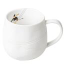 Räder Schneetag Tasse Ski Fahren