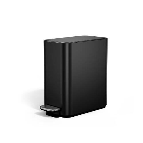 Simplehuman Schmaler Treteimer 5 l Mattschwarz
