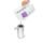 Simplehuman Wiederaufladbarer Sensorspender Edelstahl Gebürstet 266 ml