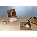 Lind DNA Tischset Square L Bull Braun