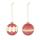 Alessi Delight Weihnachtskugel-Set 2-teilig Nr.1