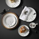 ASA Joy Snow Tracks Dessertteller Snow Tracks 20,5 cm