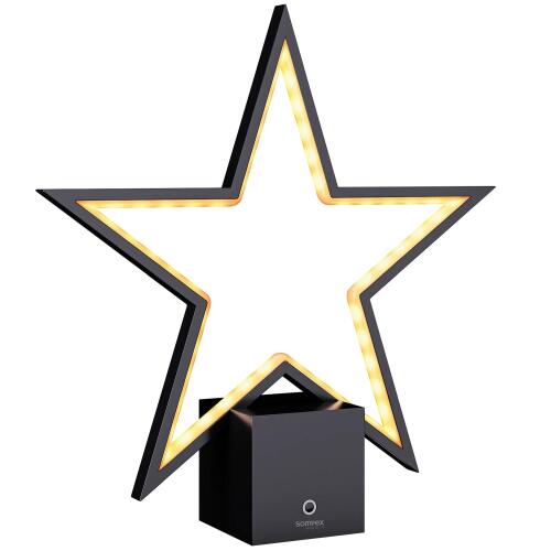 Sompex Akku-Tischleuchte Lucy 2.0 Schwarz