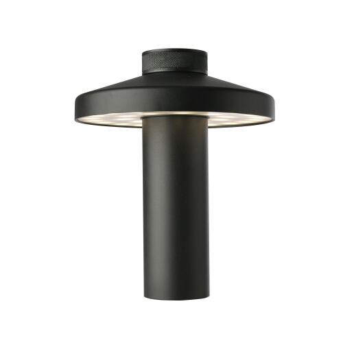 Sompex Akku-Outdoorleuchte Turn Schwarz