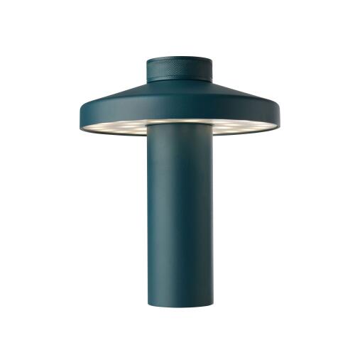 Sompex Akku-Outdoorleuchte Turn Ozeanblau