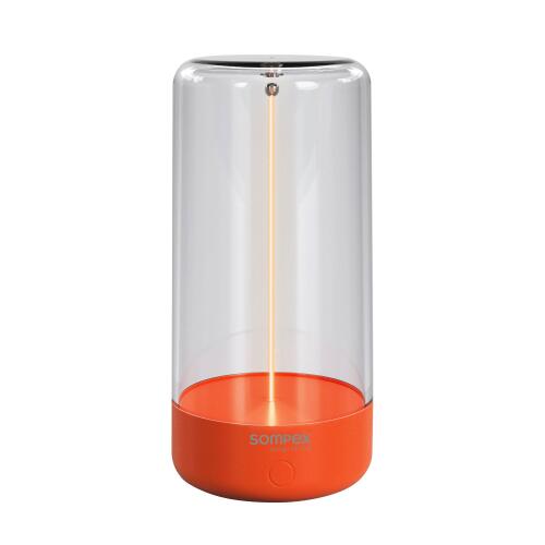 Sompex Akku-Tischleuchte Pulse Neon Orange