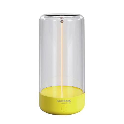 Sompex Akku-Tischleuchte Pulse Neon Gelb