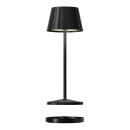 Sompex Akku-Tischleuchte Seoul Micro RC Schwarz Ceramic