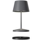 Sompex Akku-Tischleuchte Seoul RC Anthrazit