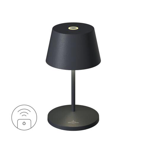 Sompex Akku-Tischleuchte Seoul RC Schwarz