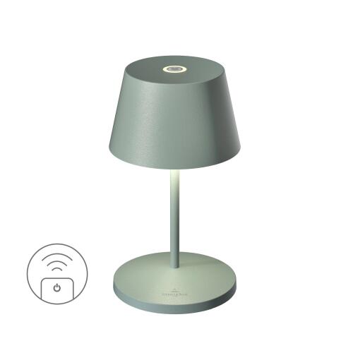 Sompex Akku-Tischleuchte Seoul RC Olivgrün