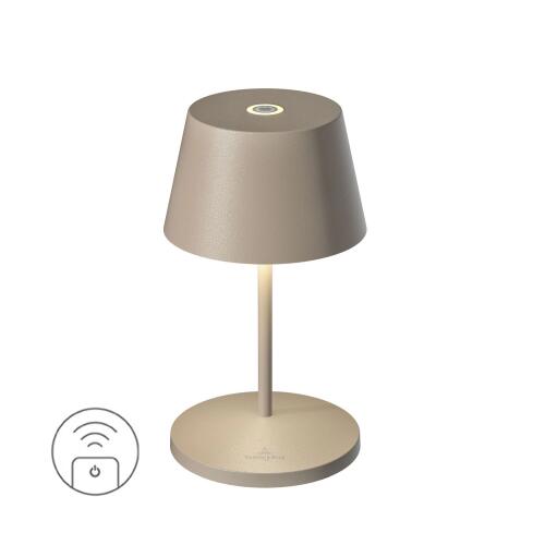 Sompex Akku-Tischleuchte Seoul RC Sand