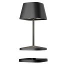 Sompex Akku-Tischleuchte Neapel RC Schwarz