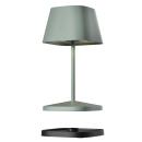 Sompex Akku-Tischleuchte Neapel RC Olivgrün