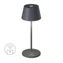 Sompex Akku-Tischleuchte Seoul Micro RC Anthrazit