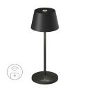 Sompex Akku-Tischleuchte Seoul Micro RC Schwarz