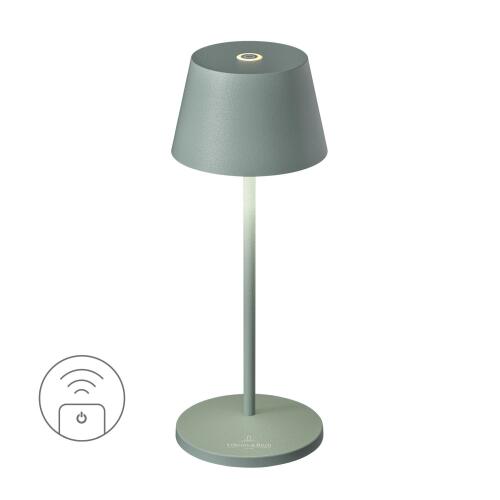 Sompex Akku-Tischleuchte Seoul Micro RC Olivgrün