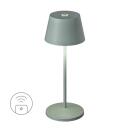 Sompex Akku-Tischleuchte Seoul Micro RC Olivgrün