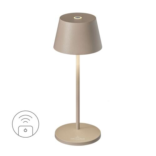 Sompex Akku-Tischleuchte Seoul Micro RC Sand