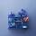 String Furniture String Pocket Metall Blau/Blau