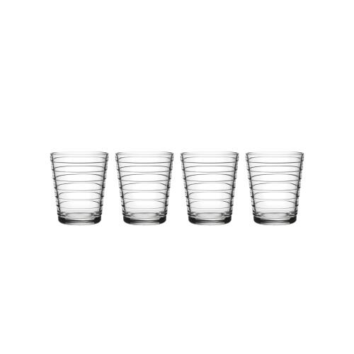 Iittala Aalto Glas Klar 4er Set 220 ml