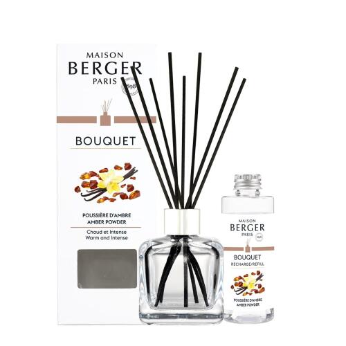 Maison Berger Bouquet mit Nachfüller Pudriger Amber 100 ml