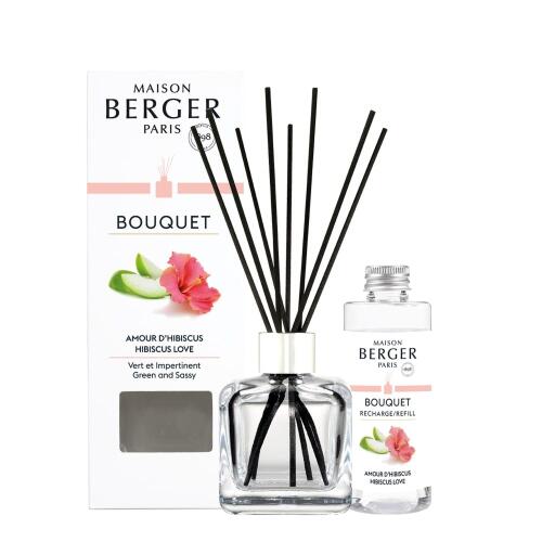 Maison Berger Bouquet mit Nachfüller Eindrucksvoller Hibiskus 100 ml