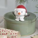 Hoptimist Soft Santa Snowman S White