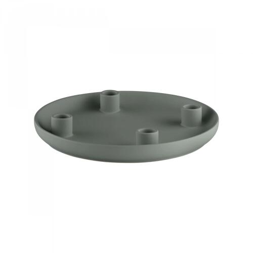 Blomus Vela Kerzenhalterteller Duck Green (Retourware, Lackschaden)