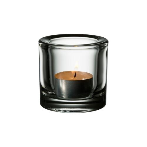 Iittala Kivi Teelichthalter Klar 6 cm (Retourware, Verpackung fehlt)