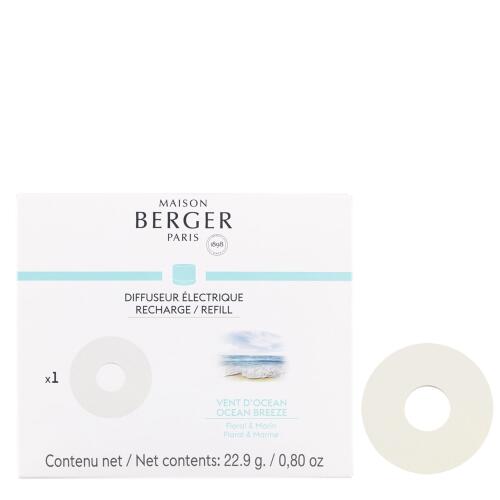 Maison Berger Keramik-Nachfüller zu portablem E-Diffuser Erfrischende Ozeanbrise